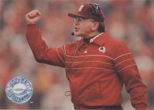 1991 Pro Set Platinum Joe Gibbs #284