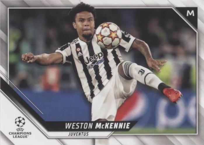 2021-22 Topps UCL Collection Weston McKennie #30