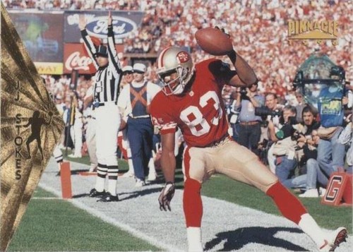 1996 Pinnacle J.J. Stokes #66