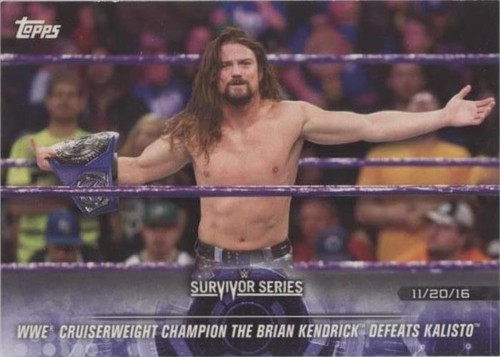 2018 Topps WWE Road to Wrestlemania - The Brian Kendrick #49
