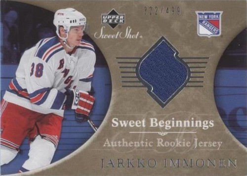 2006-07 Upper Deck Sweet Shot - Jarkko Immonen #139
