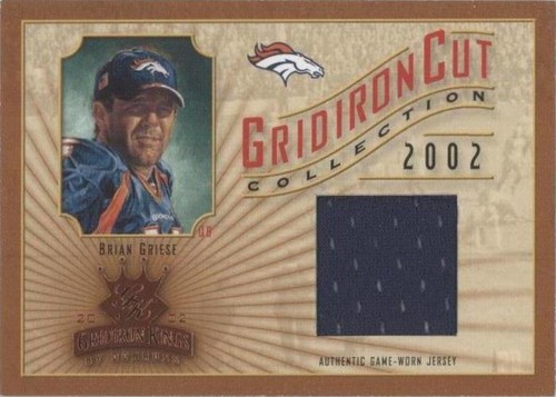 2002 Donruss Gridiron Kings Brian Griese #GC-54