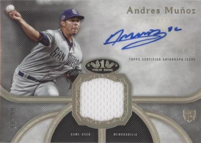 2020 Topps Tier One - Andres Munoz #T1AR-AM