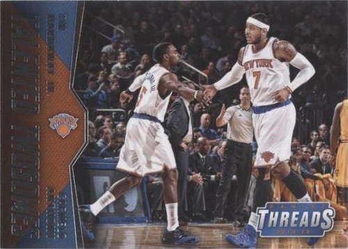 2014-15 Panini Threads - Carmelo Anthony/Tim Hardaway Jr. #13