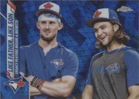 2020 Topps Chrome Sapphire Edition - Bo Bichette Cavan Biggio #61
