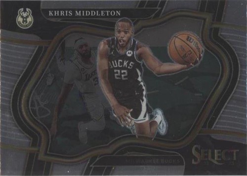 その他 Khris Middleton rc auto panini 2024-25 Panini Select #161 Khris Middleton /299 Light Sky