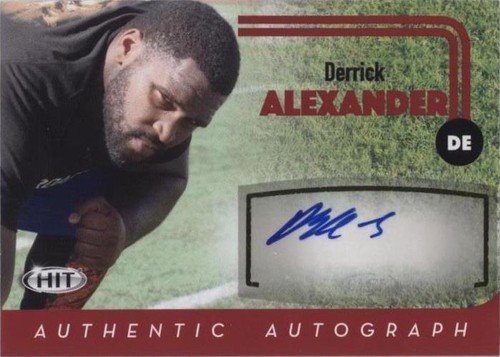 2016 SAGE Hit Derrick Alexander #A32