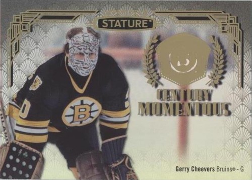 2020-21 Upper Deck Stature - Gerry Cheevers #CM-10