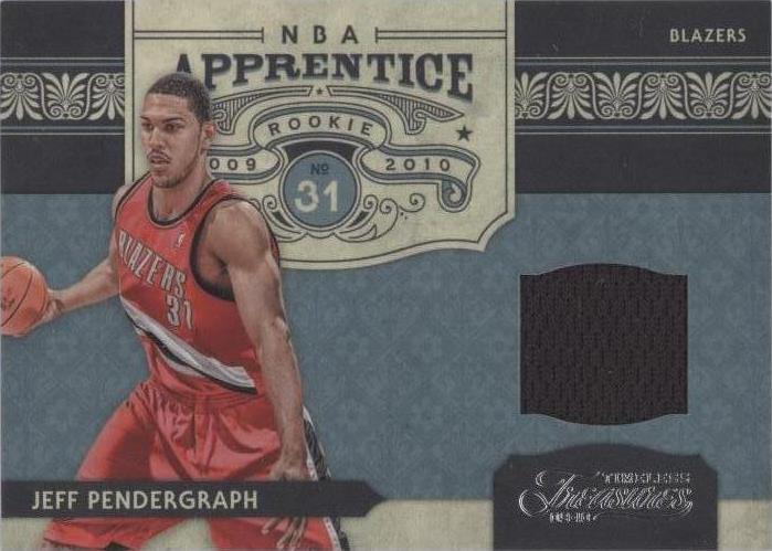 2009-10 Timeless Treasures - Jeff Pendergraph #28