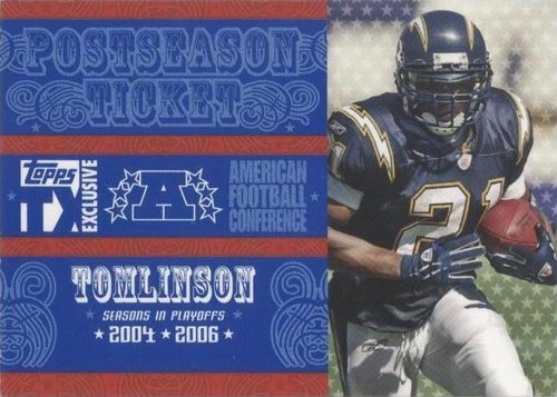 2007 Topps TX Exclusive LaDainian Tomlinson #PS-LT