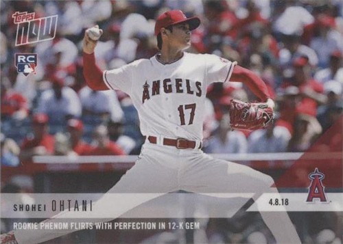 2018 Topps Now - Shohei Ohtani #53