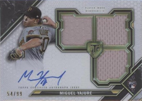 2021 Topps Triple Threads - Miguel Yajure #RFPAR-MY