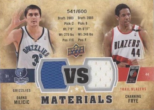 2009-10 Upper Deck - Darko Milicic/Channing Frye #VS-DF