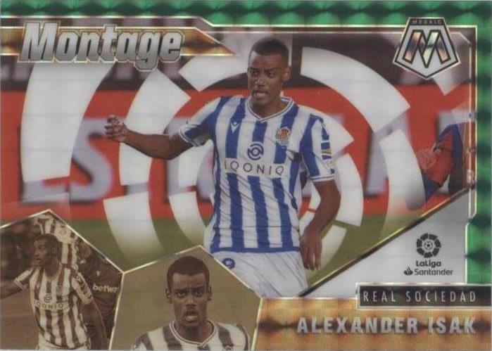 2020-21 Panini Mosaic La Liga Alexander Isak #27
