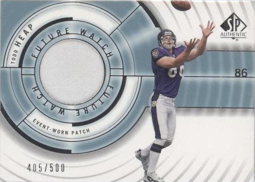 2001 SP Authentic Todd Heap #108