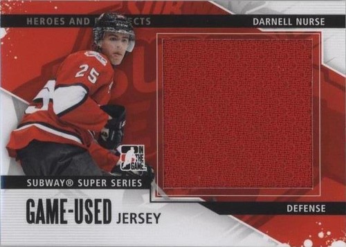 2013-14 In the Game Heroes and Prospects - Darnell Nurse #SSM-14