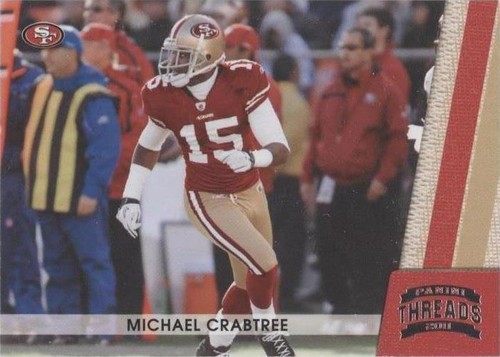 2011 Panini Threads Michael Crabtree #126
