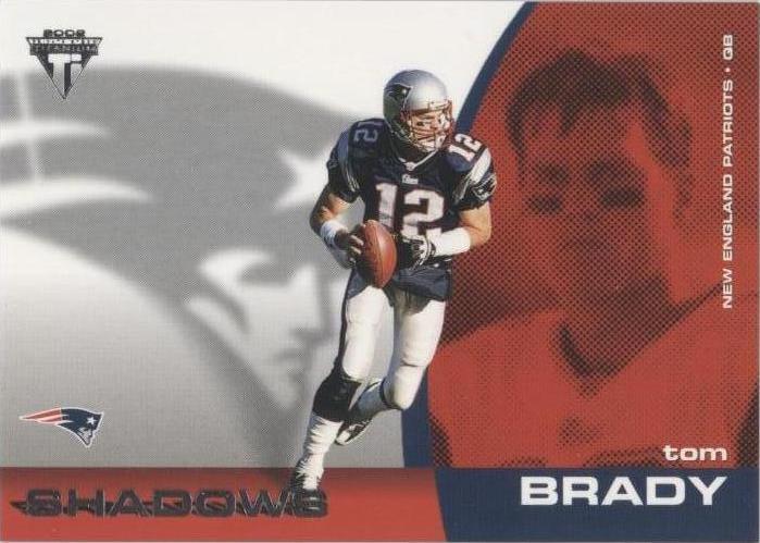 Private Stock Titanium Tom Brady #7 2002