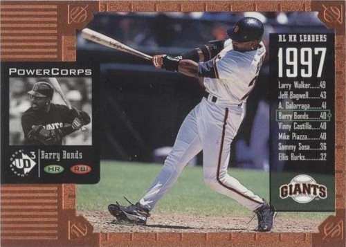1998 Upper Deck UD3 - Barry Bonds #145