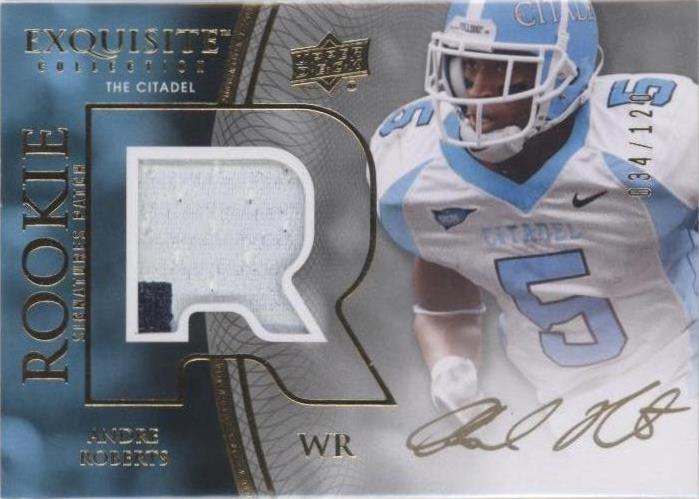 2010 Upper Deck Exquisite Collection Andre Roberts #112