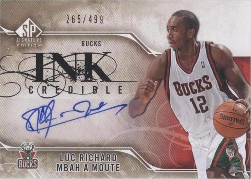 2009-10 SP Signature Edition - Luc Mbah a Moute #I-LM