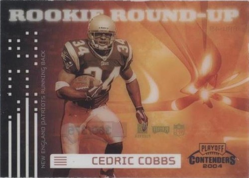 2004 Playoff Contenders Cedric Cobbs #RRU-49