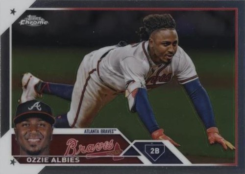 2023 Topps Chrome - Ozzie Albies #196