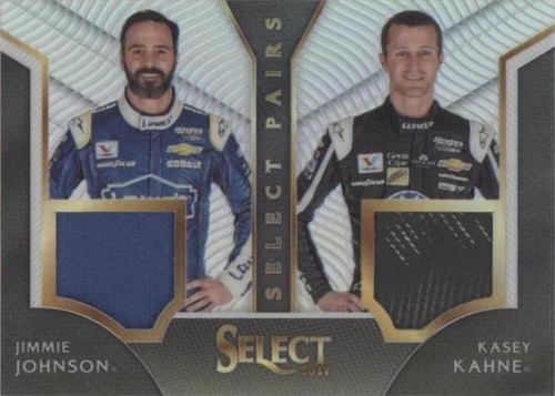 2017 Panini Select - Jimmie Johnson Kasey Kahne #JJ-KK