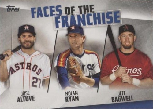 2019 Topps - Jeff Bagwell Jose Altuve Nolan Ryan #FOF-12