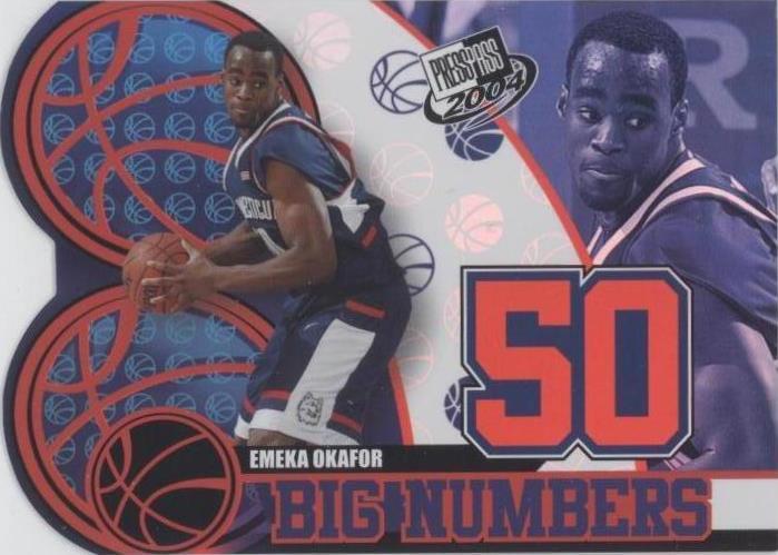 Press Pass 2004 - Emeka Okafor #BN 17