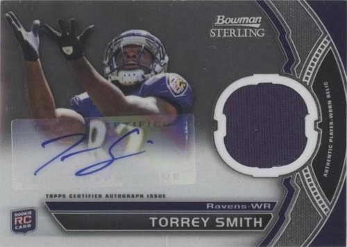 2011 Bowman Sterling Torrey Smith #BSAR-TS