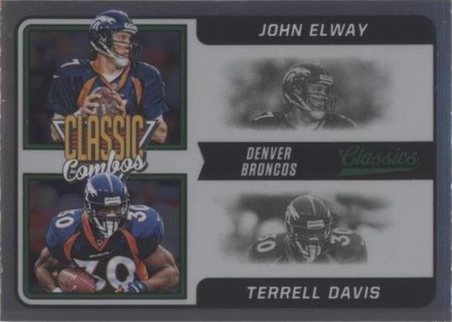 2021 Panini Classics John Elway Terrell Davis #CC-JT