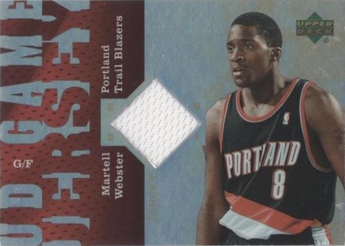 2006-07 UD Reserve - Martell Webster #UD-WE