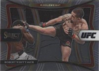 2021 Panini Select UFC - Robert Whittaker #107