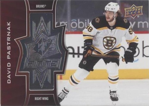 2020-21 Upper Deck Extended Series - David Pastrnak #SF-3
