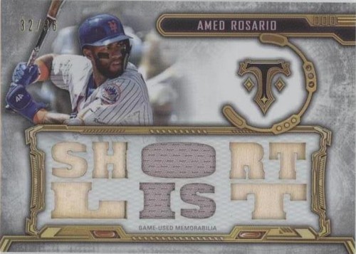 2020 Topps Triple Threads - Amed Rosario #TTR-ARO