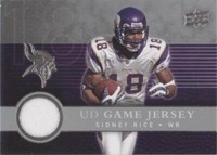 2008 Upper Deck Sidney Rice #UDGJ-SR