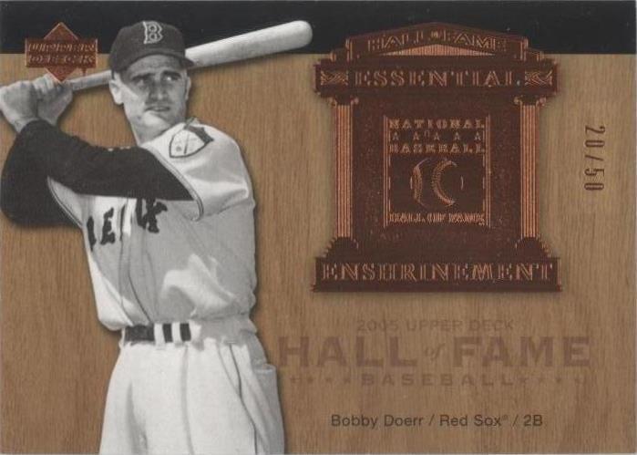 2005 Upper Deck Hall of Fame - Bobby Doerr #EE-BD1
