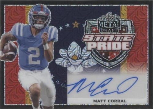 2022 Leaf Metal Draft Matt Corral #SP-MC1