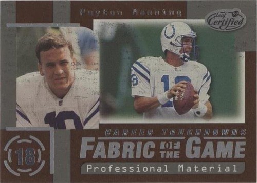 1999 Leaf Certified Peyton Manning #FG46