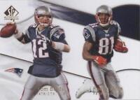 2009 SP Authentic Randy Moss Tom Brady #138