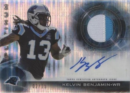 2015 Topps Platinum Kelvin Benjamin #AVP-KB