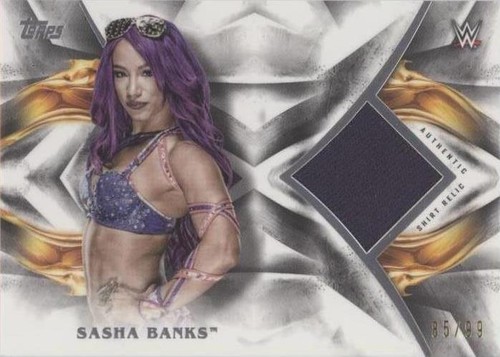 2019 Topps WWE Undisputed - Sasha Banks #UR-SB