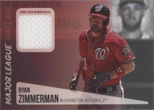 2019 Topps Update Series - Ryan Zimmerman #MLM-RZ