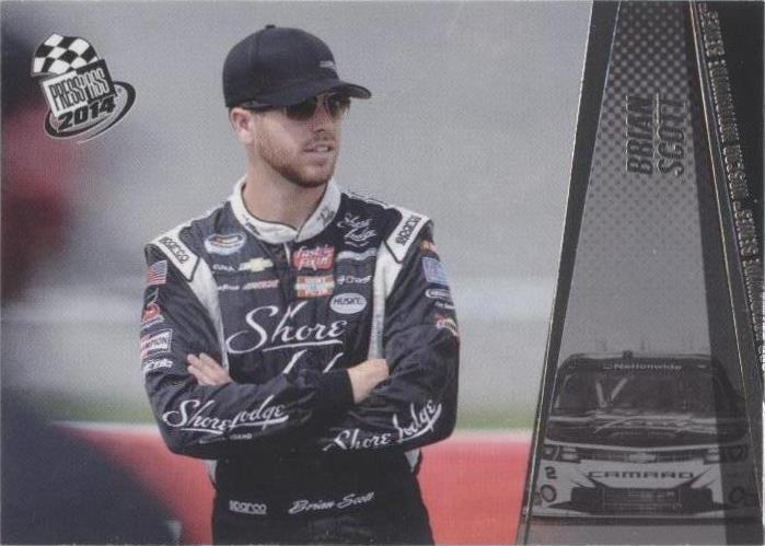 2014 Press Pass - Brian Scott #54