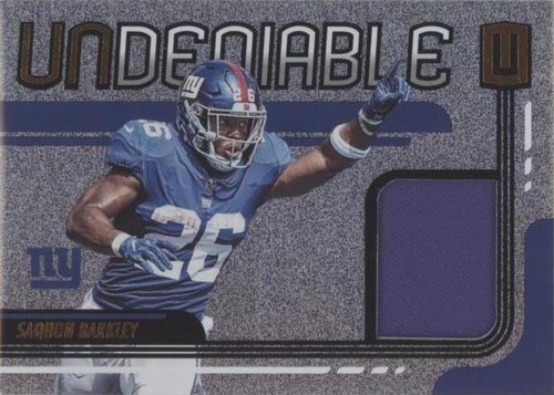 2019 Panini Unparalleled Saquon Barkley #UN-SB