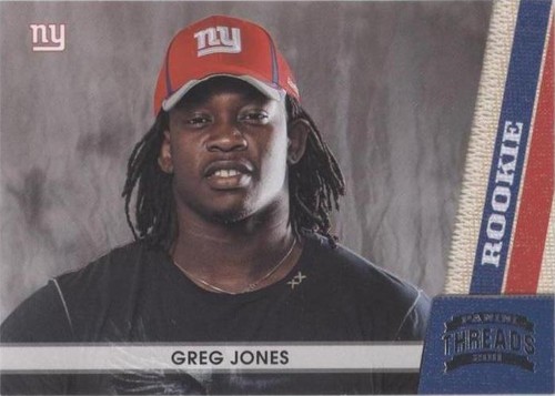 2011 Panini Threads Greg Jones #188