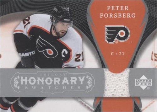 2007-08 Upper Deck Trilogy - Peter Forsberg #HS-PF