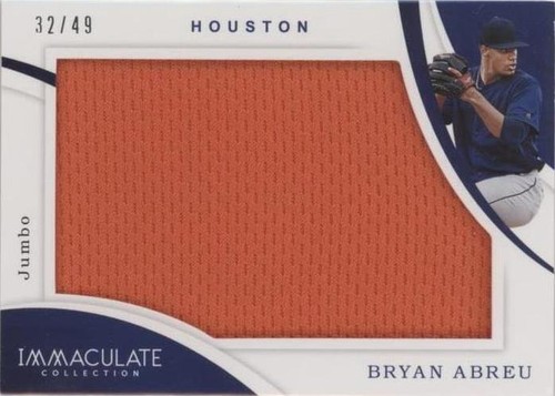 2020 Panini Immaculate Collection - Bryan Abreu #J-BA