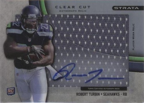 2012 Topps Strata Robert Turbin #CCAR-RTU